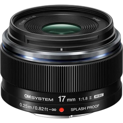 OM SYSTEM M. Zuiko Digital 17mm F1.8 II Lens