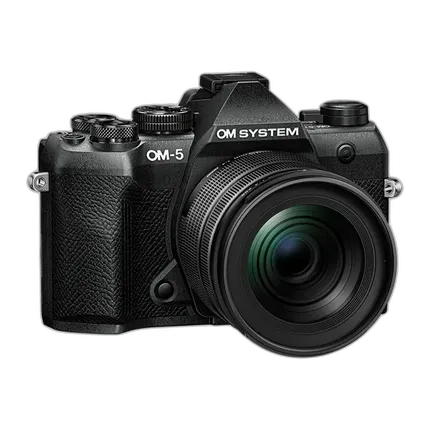 OM SYSTEM OM-5 Mark II Black w/ M.ZUIKO Digital ED 12-45mm F4.0 Pro Kit