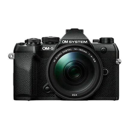 OM SYSTEM OM-5 Mark II Black w/ M.ZUIKO Digital 14-150mm f4.0-5.6 II