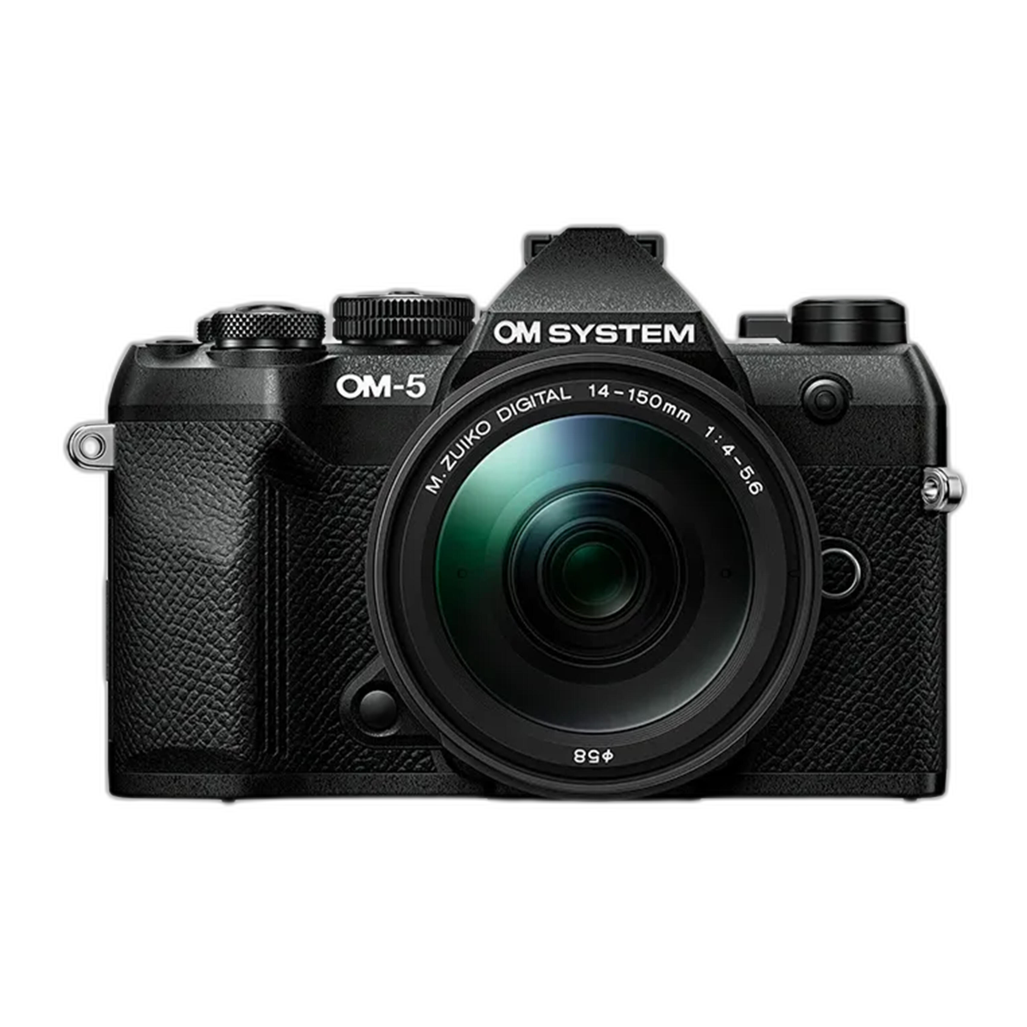 OM SYSTEM OM-5 Mark II Black with 14-150mm lens