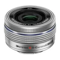 OM SYSTEM M.Zuiko Digital ED 14-42mm f/3.5-5.6 EZ Lens (Silver) 0