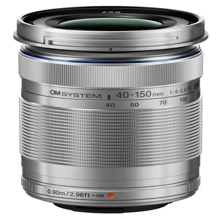 OM SYSTEM M.Zuiko Digital ED 40-150mm f/4-5.6 R Lens (Silver)