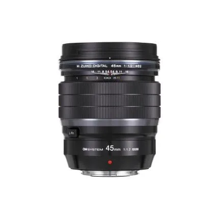 OM SYSTEM M.Zuiko Digital ED 45mm f/1.2 PRO Lens (Micro Four Thirds)