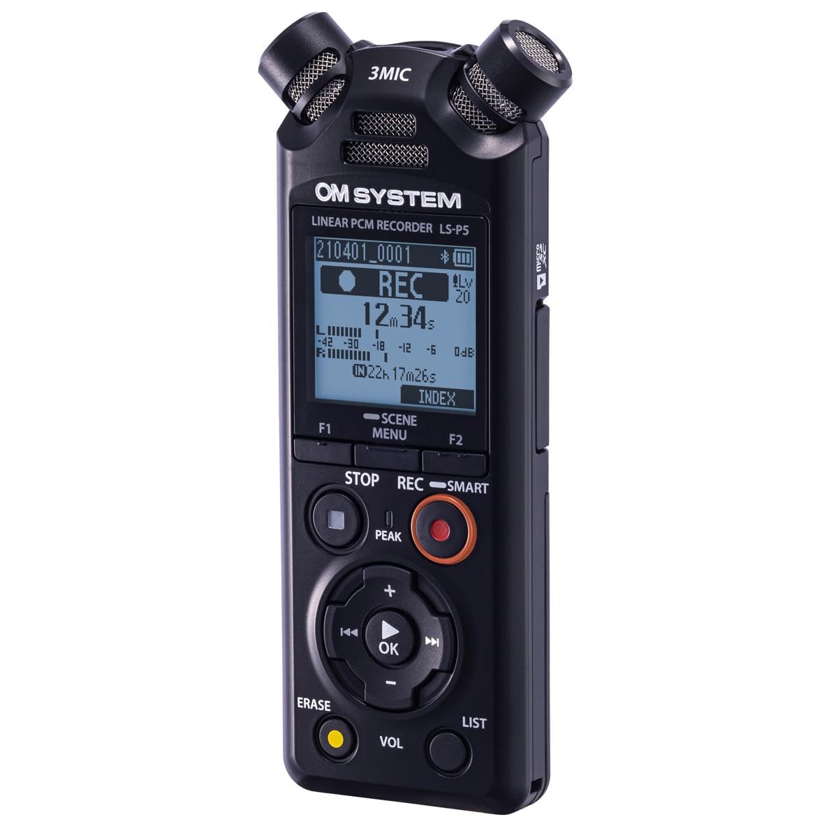 OM SYSTEM LS-P5 Linear PCM Recorder