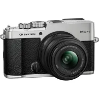 OM SYSTEM PEN Silver w/ 14-42mm F3.5-5.6 III Lens Kit 8