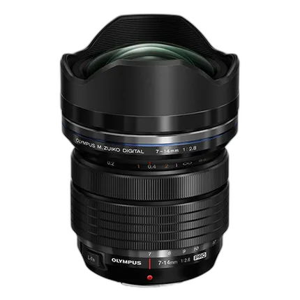 OM SYSTEM M.Zuiko ED 7-14mm f/2.8 PRO Lens