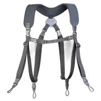 Op/Tech - Dual Harness Uni Loop Regular Black 1