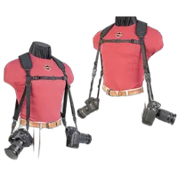 Op/Tech - Dual Harness Uni Loop X-Long Black 0