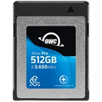 OWC 512GB Atlas Pro CFexpress 4.0 Type B Memory Card 0