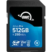OWC 512GB Atlas Pro SDXC V60 UHS-II Memory Card 0