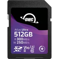 OWC 512GB Atlas Ultra SDXC V90 UHS-II Memory Card 0