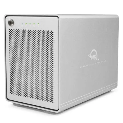 OWC Mercury Elite Pro Quad 48TB 4-Bay USB-C 3.2 Gen 2 RAID Array - 4 x 12TB