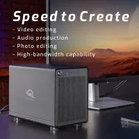 OWC ThunderBay 4 64TB 4-Bay Thunderbolt 3 RAID Array - 4 x 16TB, RAID 5 5