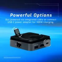 OWC USB-C Travel Dock E Multiport Travel Adapter - Space Gray 2