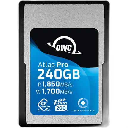 OWC Atlas Pro 240GB CFexpress 4.0 Type A Memory Card