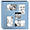 Pioneer 4 x 6 In. Collage Embossed Baby 4-UP Photo Album (240 Photos) - Blue