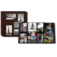 Pioneer 5-up Collage Embossed Travel Photo Album - Brown (240 4x6 photos) 1