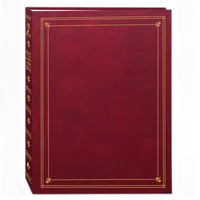 Pioneer APS Bi-Directional Memo 3-Ring Photo Album - Burgundy 0