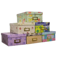 Pioneer 4 X 7 In. Designer Patterns Photo Albums Storage Box 0