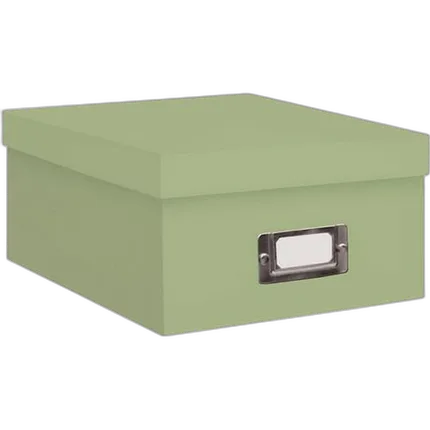 Pioneer Photo Albums 4x7 Photo Storage Box - Green