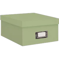 Pioneer Photo Albums 4x7 Photo Storage Box - Green 0