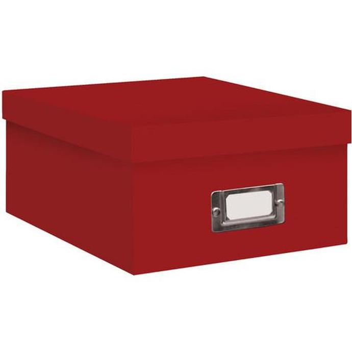 Pioneer Photo Albums Photo Storage Box (Bright Red)