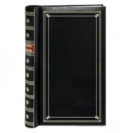 Pioneer 4 x 6 In. Bi-Directional Memo Photo Album (300 Photos) - Black