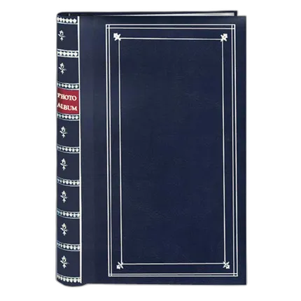 Pioneer 4 x 6 In. Bi-Directional Memo Photo Album (300 Photos) - Navy Blue