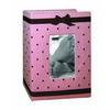 Pioneer 4 x 6 In. Baby Embroidered Frame Fabric Photo Album (100 Pages)-Pink