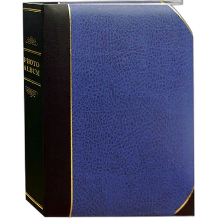 Pioneer 4 x 6 In. Ledger Le Memo Photo Album (200 Photos) - Navy