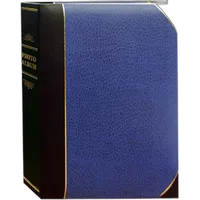 Pioneer 4 x 6 In. Ledger Le Memo Photo Album (200 Photos) - Navy 0