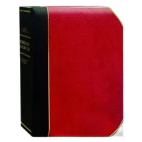 Pioneer 4 x 6 In. Ledger Le Memo Photo Album (200 Photos) - Red 0