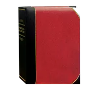 Pioneer 4 x 6 In. Ledger Le Memo Photo Album (200 Photos) - Red 1