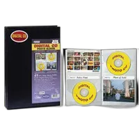 Pioneer 4 x 6 In. Digital CD Photo Album 2-UP (48 Photos) 0