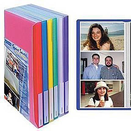 Pioneer 4 x 6 In. Space Saver Poly Album (144 Photos)