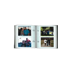 Pioneer 4 x 6 In. Sewn Leather Bi-Directional Photo Album (200 Photos)-Black 1