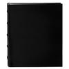 Pioneer 4 x 6 In. Sewn Leather Bi-Directional Photo Album (200 Photos)-Black