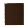 Pioneer 4 x 6 In. Sewn Leather Bi-Directional Photo Album (200 Photos)-Brown