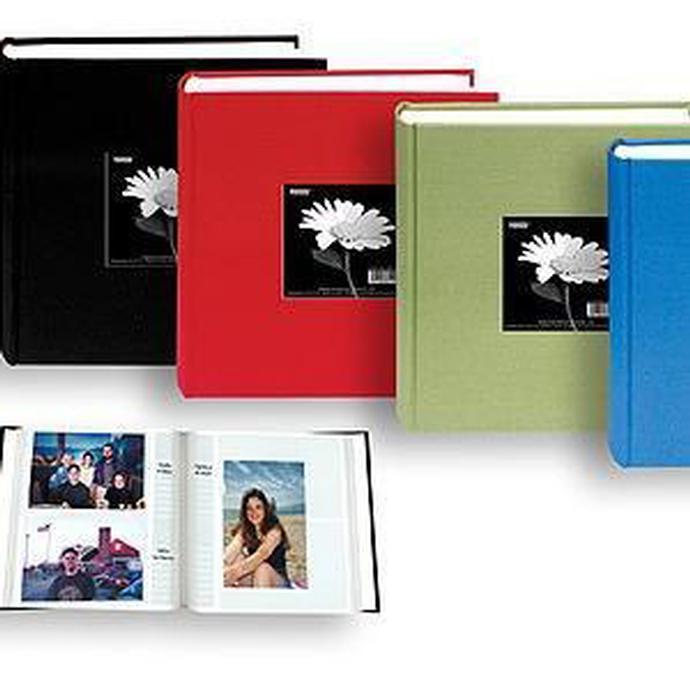 Pioneer 4 x 6 In. Cloth Frame Photo Album (200 Photos) Assorted 4
