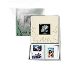 Pioneer 4 x 6 In. Embroidered Scroll Frame Photo Album (200 Photos) - Ivory 1