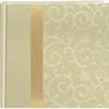 Pioneer 4 x 6 In. Embroidered Scroll Fabric Photo Album (200 Photos)White
