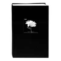 Pioneer 4 x 6 In. Fabric Frame Bi-Directional Photo Album (300 Photos)-Black 1