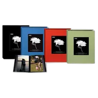 Pioneer 4 x 6 In. Mini Cloth Frame Photo Album (24 Photos) - Blue 1