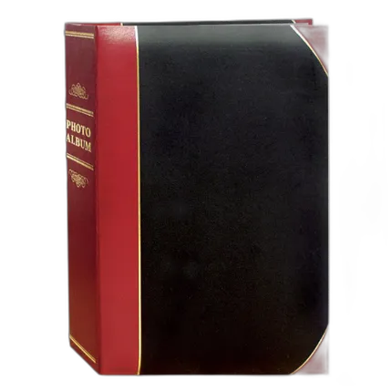 Pioneer 4 x 6 In. Ledger Bi-Directional Photo Album (300 Photos)-Black