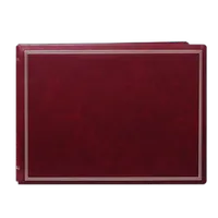 Pioneer 12 x 16.24 In. Magnetic Page X-Pando Album (20 Photos) - Burgundy 0