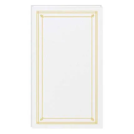 Pioneer Album Slimline Post Style Fold Out Pockets 6 4x6 Photos Per Page