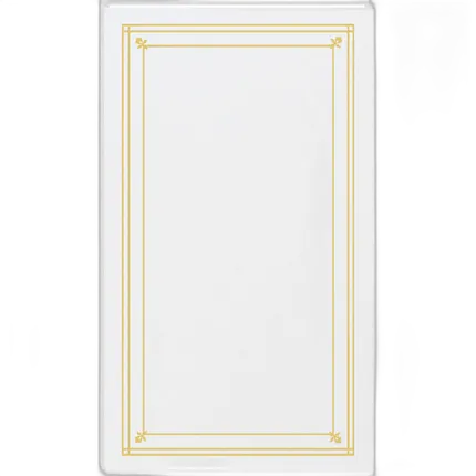Pioneer Photo Albums Slim Line Post-Style Pocket Album (4x6 Photos White)