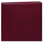 Pioneer 12 x 12 In. Top Loading Leatherette Cover Scrapbook - Burgundy