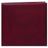 Pioneer 12 x 12 In. Top Loading Leatherette Cover Scrapbook - Burgundy