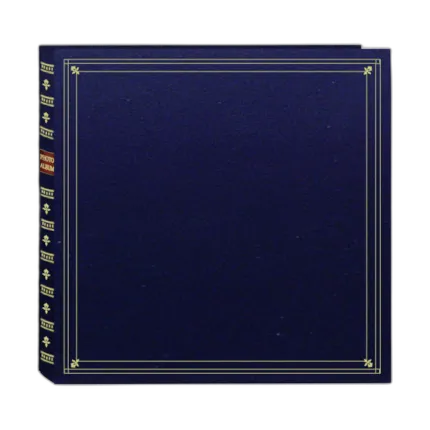 Pioneer 4 x 6 In. Full Size Memo Pocket Photo Album (300 Photos) - Navy Blue